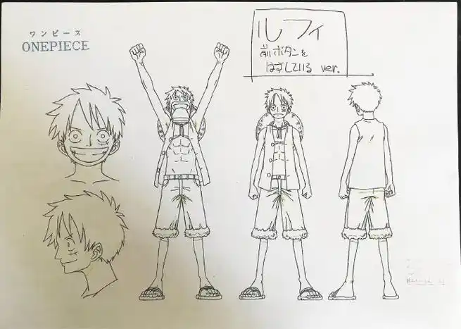 【精选分享】    动画手稿集94    #海贼王##v漫计划#海贼王超话