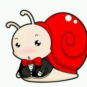 向着太阳微笑的蜗牛头像