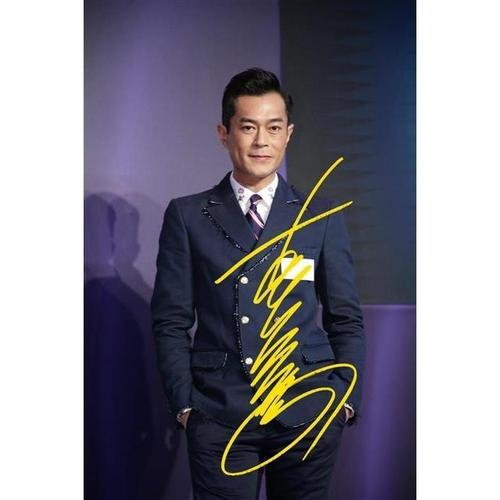 6寸古天乐 亲笔签名照片新款热门宣传照签名照2 号