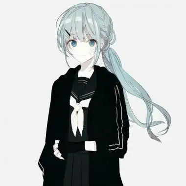 qq头像女生二次元高冷图片高清好看的二次元女生高冷头像