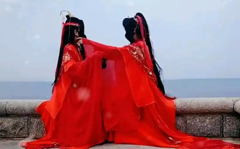 魔道祖师cos忘羡婚服20