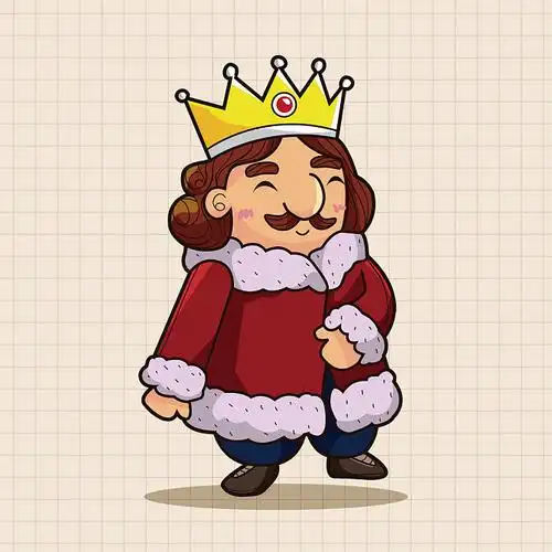 皇家,国王,矢量,插画,卡通,象征_高清图片_全景视觉