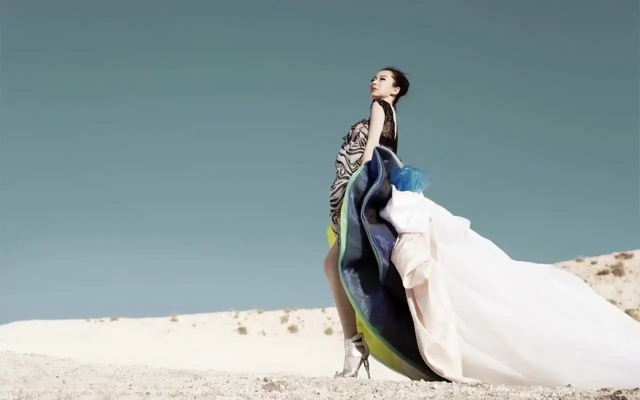 时尚女星古剑奇谭叶沉香戚薇时尚写真桌面壁纸