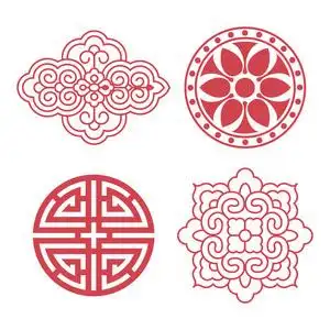 韩国传统设计元素图片