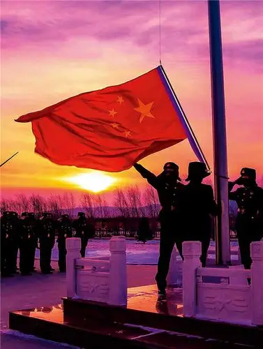 我心中的五星红旗 - 2019年第02期 - 国防教育