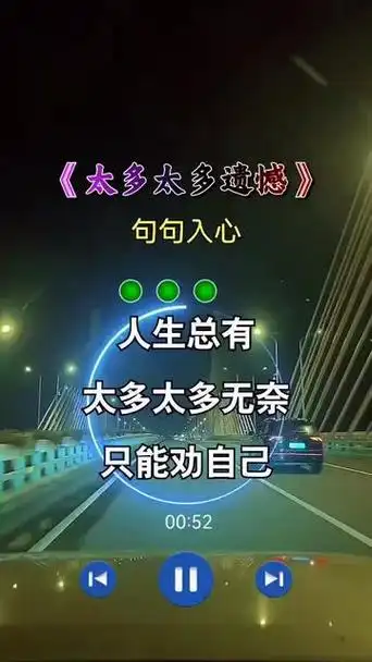 人生总有太多太多的无奈