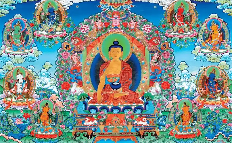 17 彩唐·釋迦牟尼佛和八大菩薩.jpg