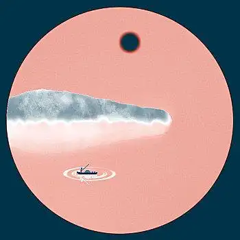 简约现代水墨山水画