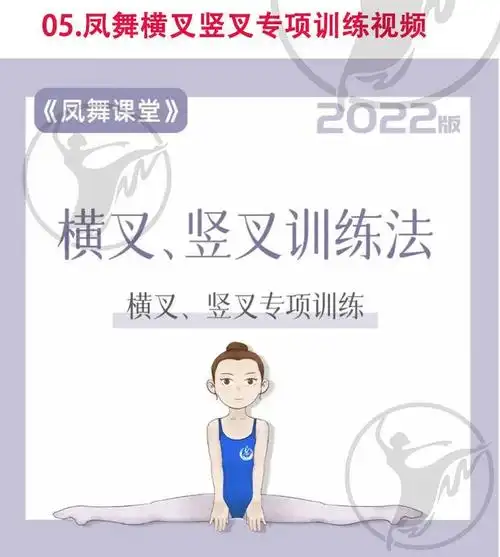 横叉竖叉专项训练凤舞课堂