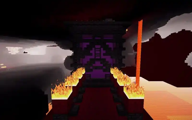 我的世界建筑小课堂——如何美化你的地狱门(地狱篇)_哔哩哔哩_bili