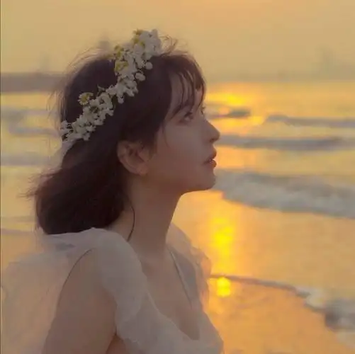 侧脸78仙气女头