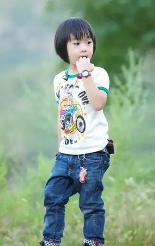 林志颖的孩子kimi近照