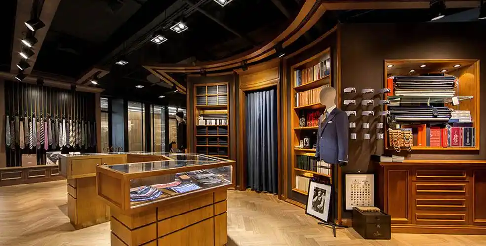 家居服店面装修图 这样的设计就是有吸引力