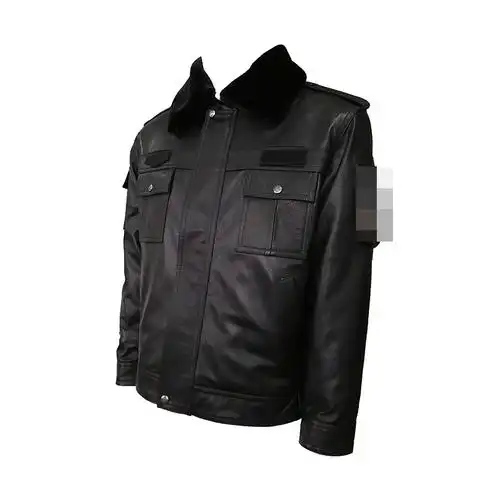 交警皮衣执勤服