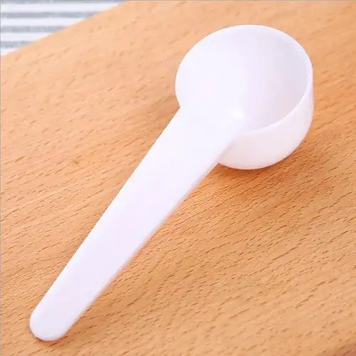 独立包装塑料圆底奶粉面膜勺子烘焙量匙5g10g量勺