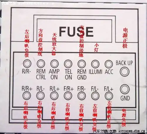 原车cd机接线图