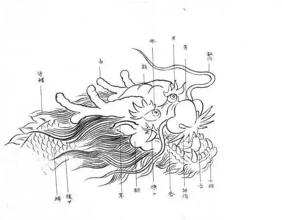 书画联盟丨中国龙白描图谱