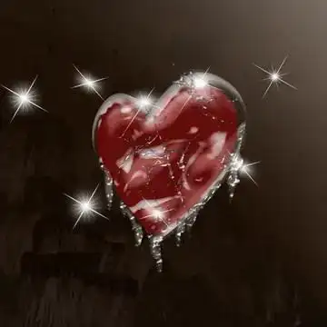 心已冰封唯美图片