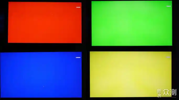 原色测试,色彩鲜艳没有失真,也没有坏点和亮点,完美屏.