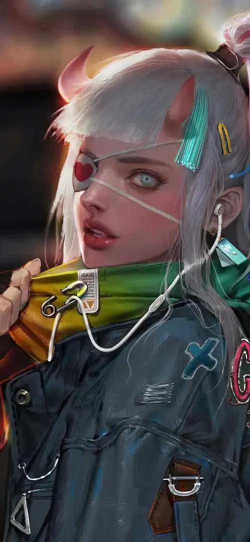 个性超酷全面屏壁纸