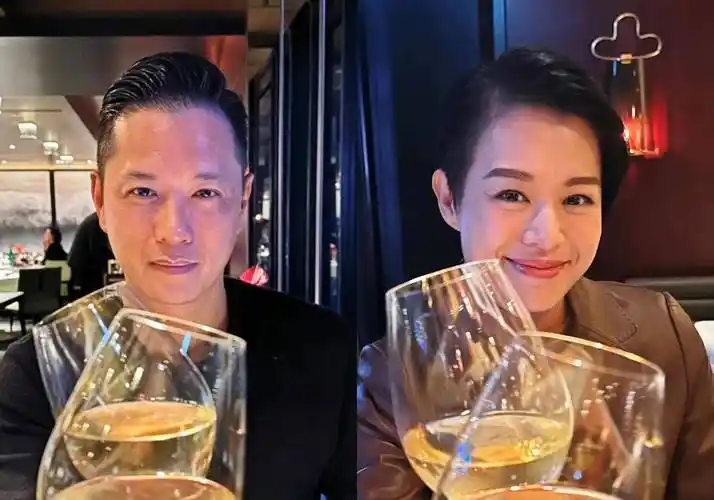 胡杏儿和老公庆结婚7周年,晒双方视角美照很有夫妻相,登对养眼_李乘德