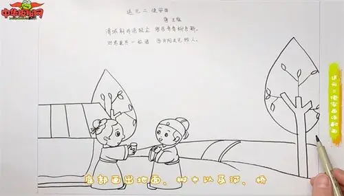 送元二使安西诗配画