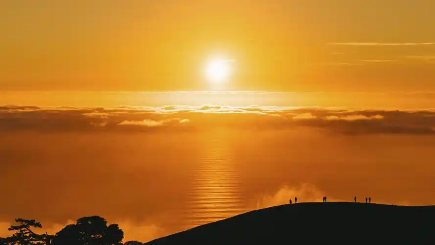 太阳升起来最美的风光