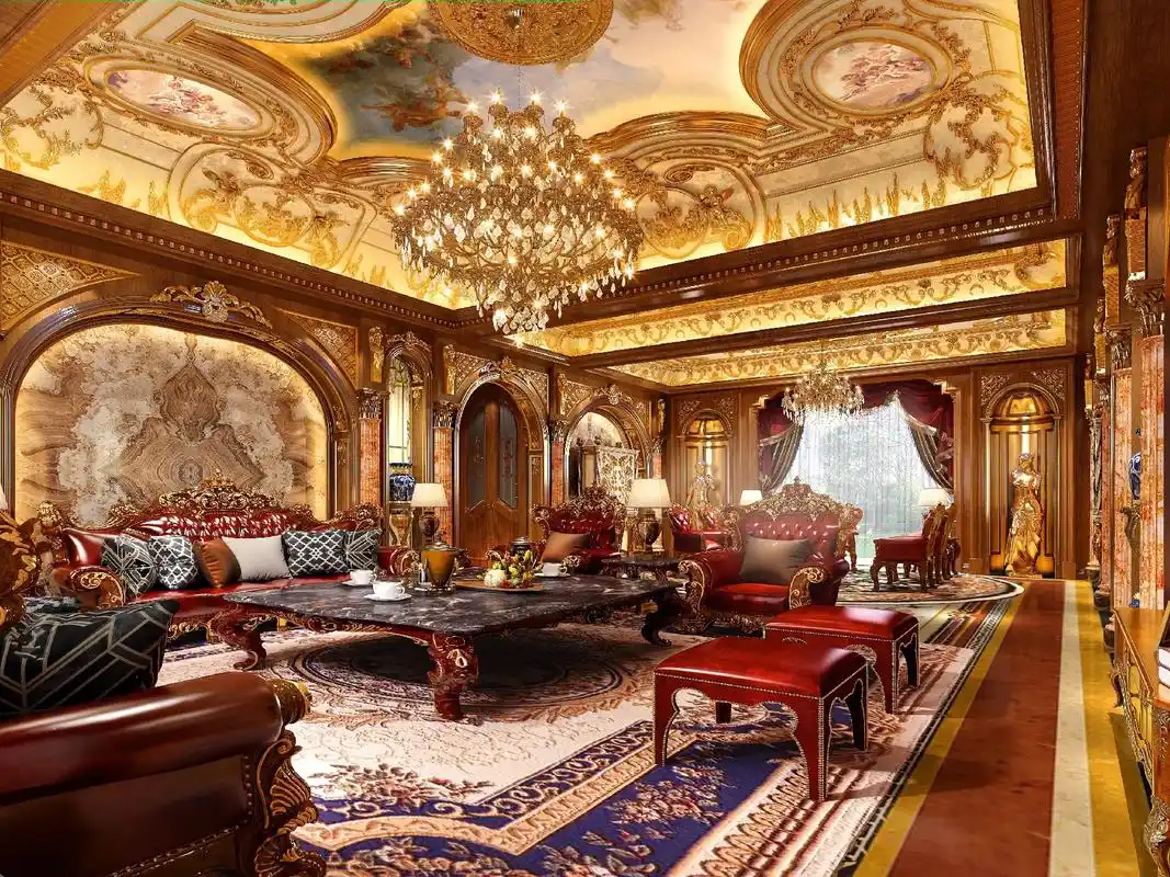 国内顶级豪宅别墅效果图与实景 设计:陆凡 @贰捌壹拾陆 渲染 - 抖音