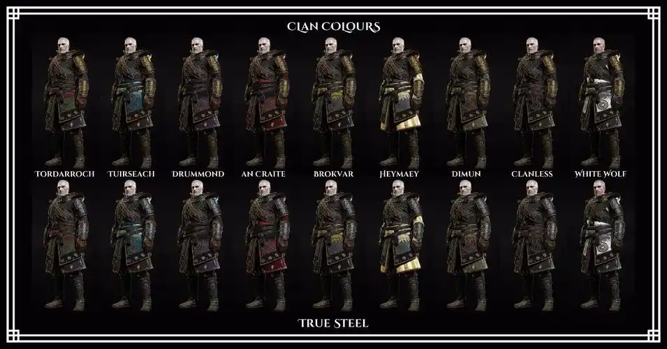 巫师3:狂猎 武器装备 史凯利杰套装换色 截图