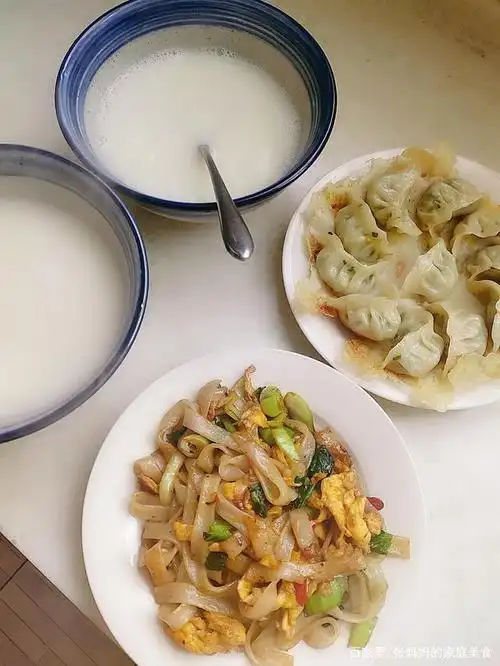 普通家庭一周的早餐