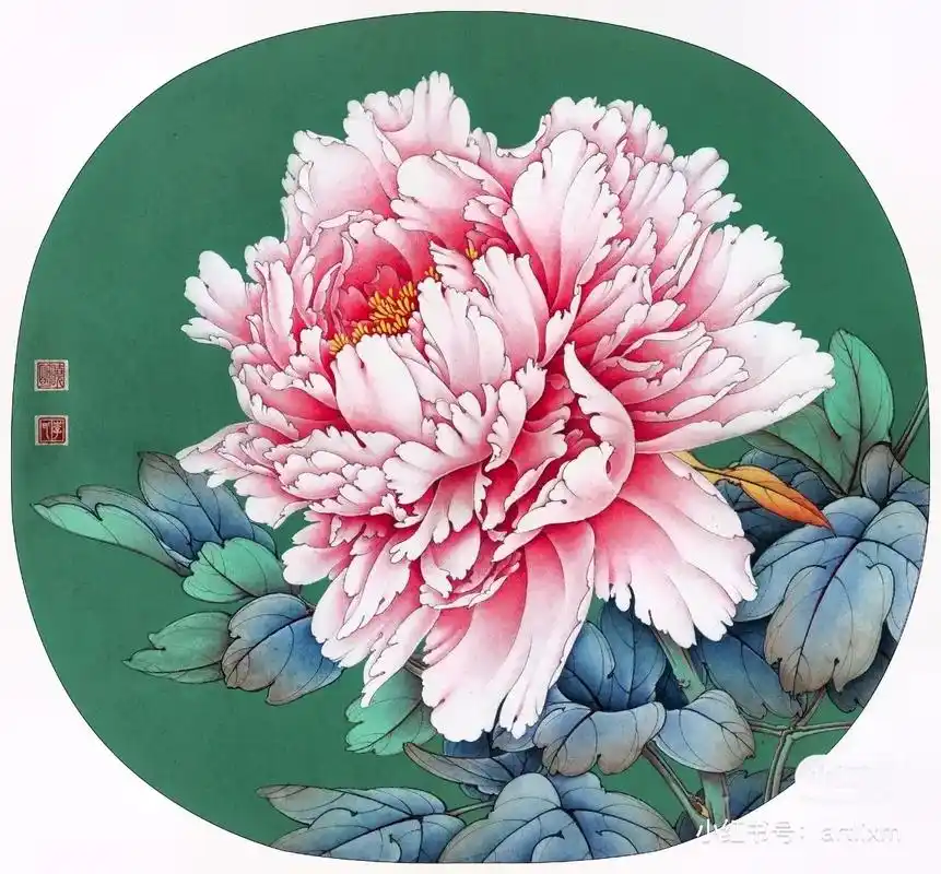 牡丹花技法合集.#国画 #抖出我的艺术 #国风古韵 #诗情画 - 抖音