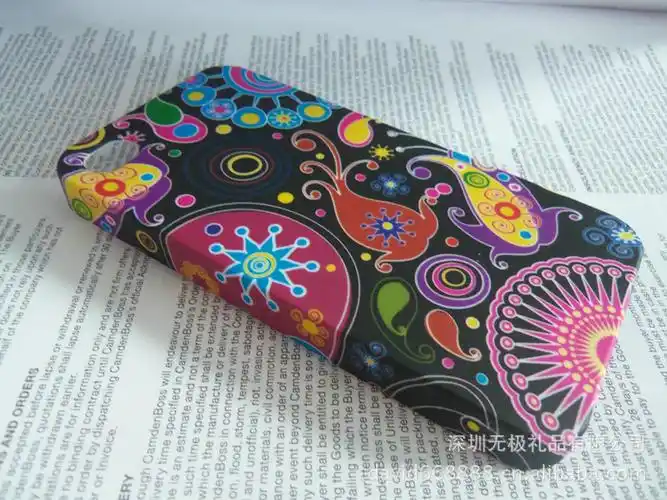 水贴工艺海底世界苹果手机外壳iphone保护套苹果手机保护套