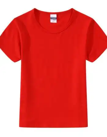 ?小学生班服定制t恤活动衣服运动会儿童圆领夏季短袖纯棉幼儿园diy?