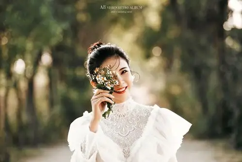 唯美森系文艺小清新婚纱照 客片赏析