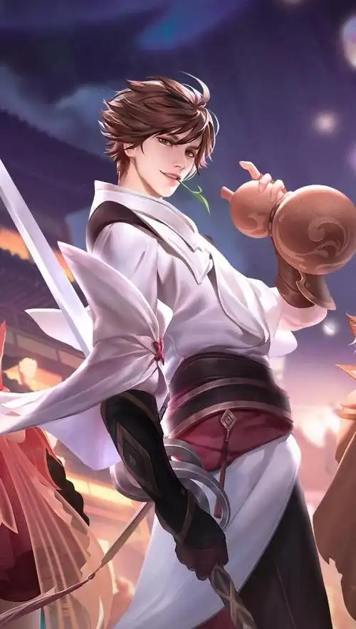 这几张图虽然都很常见,但是每一张还都是很帅,快来存李白哥哥的帅图