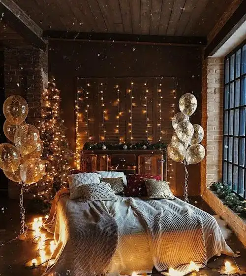 冬天房间这样布置,在这样温暖的房间醒来,一定很幸福吧