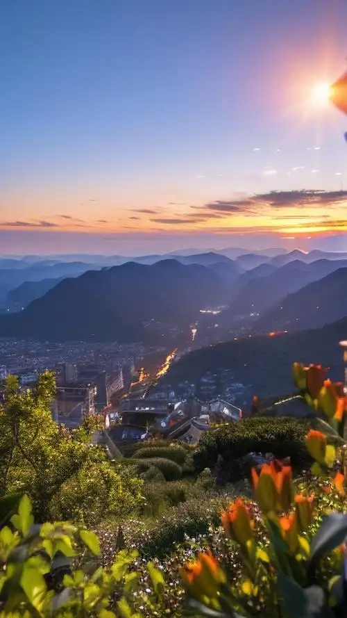 黄昏天空壁纸美的令人窒息