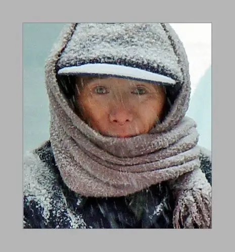 酸楚无助的眼神