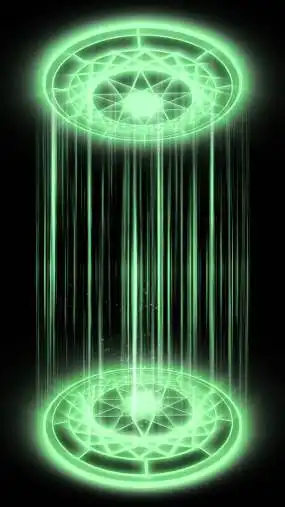 魔法阵传送门光圈视频素材