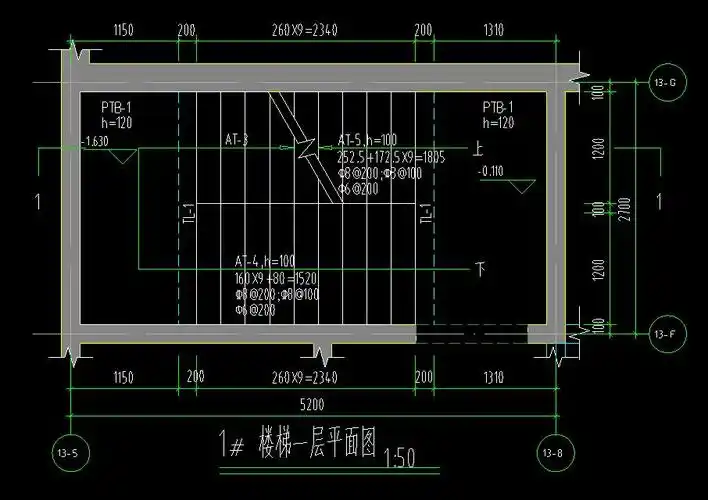 楼梯平面图怎么有3种楼梯