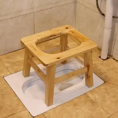 女室内家用便移动改坐椅卫生间孕妇木马桶实病人老人蹲坑坐便器.