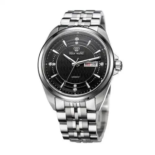 天王表手表男士手表经典商务休闲男表山河系列机械表正品品牌男表gs5