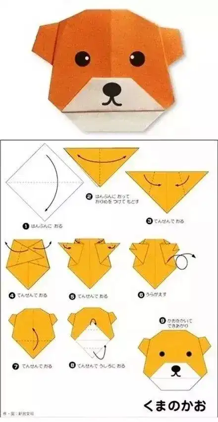 13小青蛙的折纸方法 - 好技术常识经验网