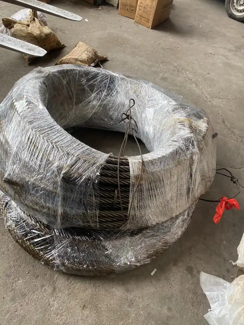 #热门作品#桩机配件钢丝绳 #起重索具 - 抖音