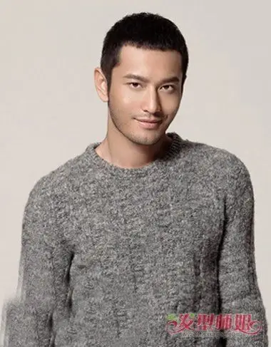 脸型圆男生剃小平头发型走欧美风格超短发打造