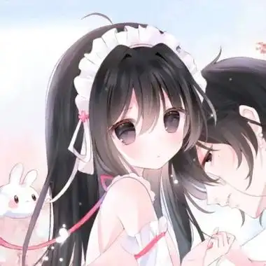 情侣头像二次元动漫可爱