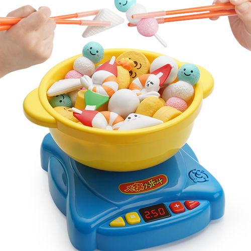 火锅斗玩具儿童仿真厨房过做饭套装 火锅大乐斗(大彩盒)【图片 价格