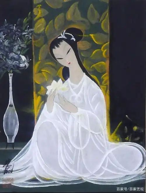 林风眠《仕女图》