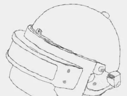绝地求生三级头盔怎么画吃鸡三级头盔画法