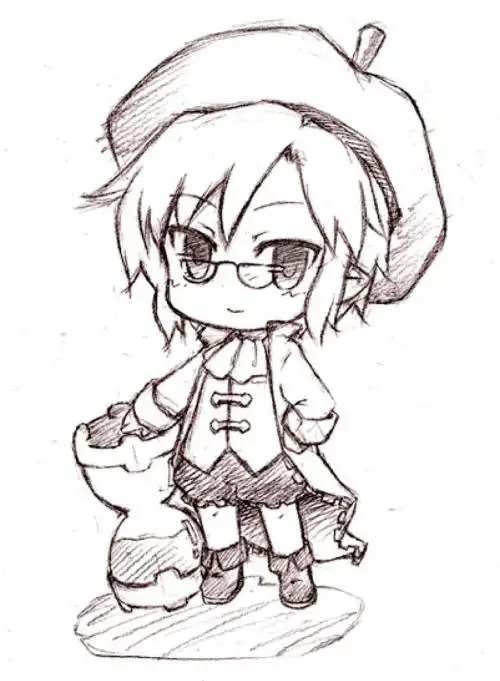 动漫人物图片大全手绘简单9张 3动漫绘画cil动漫